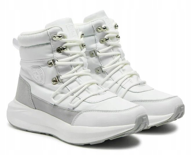 Damskie buty śniegowce Big Star OO274A143 biały 40