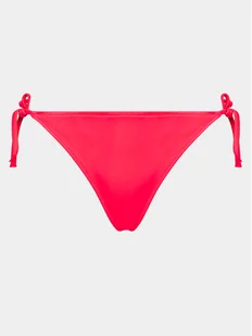 Calvin Klein Swimwear Dół od bikini KW0KW02508 Czerwony - Stroje kąpielowe - miniaturka - grafika 1