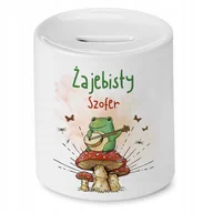 Skarbonki - Skarbonka Dla Szofera na Urodziny na Prezent z Nadrukiem ze Zdjęciem - miniaturka - grafika 1
