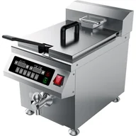 Frytownice gastronomiczne - Frytownica indukcyjna, 1-komorowa, V 8 l, P 3.5 kW STALGAST 746781 - miniaturka - grafika 1