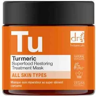 Maseczki do twarzy - Żelowa maska do twarzy Dr. Botanicals Turmeric Superfood Restoring Treatment Mask 60 ml (5060881920021) - miniaturka - grafika 1