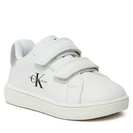 Buty dla chłopców - Sneakersy Calvin Klein Jeans V1X9-80853-1355X M White/Grey 092 - miniaturka - grafika 1