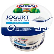 Piątnica - Jogurt naturalny typu greckiego 0% tłuszczu