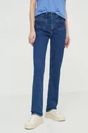 Spodnie damskie - Levi's jeansy 724 TAILORED damskie kolor granatowy - miniaturka - grafika 1