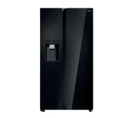 Lodówki - Haier SBS HSW79F18DIGB No Frost - miniaturka - grafika 1