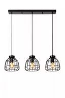 Lampy sufitowe - Filox lampa wisząca 3-punktowa czarna 00429/03/30 - miniaturka - grafika 1