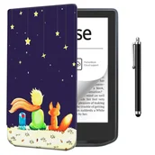 Etui do czytników e-book - etui do Pocketbook Verse / Verse Pro - SLIM GRAFIKA + RYSIK - miniaturka - grafika 1