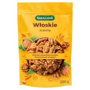 Bakalland Włoskie orzechy 200 g - Bakalie - miniaturka - grafika 1