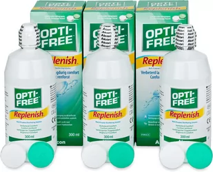 Alcon OPTI-FREE RepleniSH 3 x 300 ml - Płyny do soczewek kontaktowych - miniaturka - grafika 2