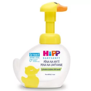 Hipp Babysanft Washing Foam mydło w płynie 250 ml dla dzieci - Kosmetyki kąpielowe dla dzieci - miniaturka - grafika 1