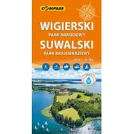 Atlasy i mapy - Wigierski Park Narodowy. Suwalski Park Krajobrazowy - miniaturka - grafika 1