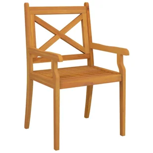 3-cz. zestaw mebli ogrodowych, lite drewno akacjowe - Meble ogrodowe - miniaturka - grafika 9