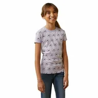 Koszulki jeździeckie - Ariat Koszulka młodzieżowa SO LOVE - heather grey - miniaturka - grafika 1