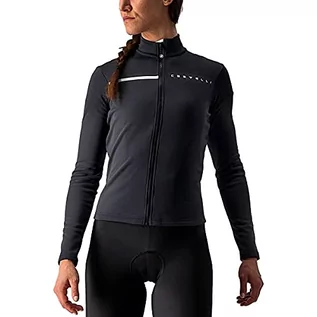 Bluzy damskie - castelli 4521531-085 SINERGIA 2 JERSEY FZ bluza damska jasnoczarna/biała rozmiar M - grafika 1