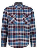 Koszulki sportowe męskie - cmp Koszula funkcyjna w kolorze niebiesko-czerwonym - miniaturka - grafika 1