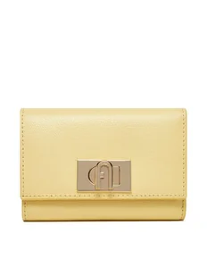 Furla Duży Portfel Damski 1927 WP00225 ARE000 3684S Żółty - Portfele - miniaturka - grafika 1