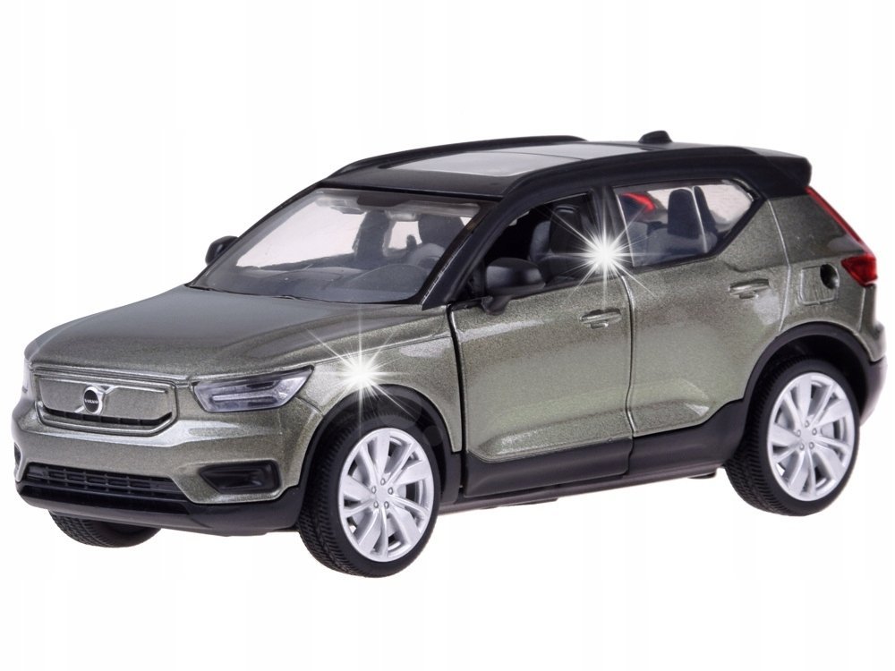 Auto metalowe Elektryczny crossover Volvo XC40 dźwięki światła ZA5043