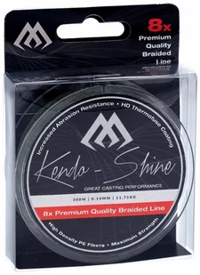 Plecionka Mikado Kendo Shine 8X 0.20mm 150Mzielona - Żyłki wędkarskie - miniaturka - grafika 1