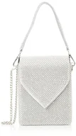 Torebki damskie - FELIPA Damska torebka kopertówka, srebrna, srebro, jeden rozmiar - miniaturka - grafika 1