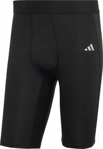 Adidas Spodenki męskie adidas Techfit Aeroready Short Tight czarne HP0618 S - Bielizna sportowa męska - miniaturka - grafika 1
