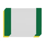 Szkolne artykuły papiernicze - Okładka na zeszyt A4 przezroczysta krystal 5 sztuk - miniaturka - grafika 1