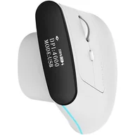 Myszki - Delux MV6 DB BT+2.4G biała - miniaturka - grafika 1