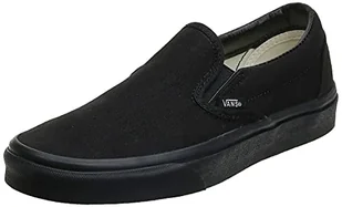 Vans Męskie Ua Classic Slip-On Low-Top, Czarny Czarny Czarny, 36.5 EU - Moda i Uroda OUTLET - miniaturka - grafika 1