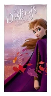 Ręcznik plażowy Frozen Kraina Lodu Anna 70x140 - Okrycia kąpielowe dla dzieci - miniaturka - grafika 1