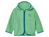 Kurtki i płaszcze dla chłopców - lupilu® Bluza dziecięca polarowa z kapturem (Zielony, 98/104) - miniaturka - grafika 1