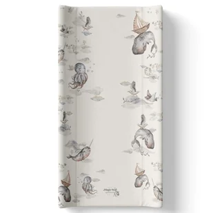 Przewijak usztywniany 50x80 Magic Sea Animals, BabySteps - Przewijaki - miniaturka - grafika 1