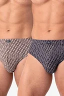 Majtki męskie - Slipy męskie bawełniane (2 pack) w jesiennej kolorystyce MPC 821 Key - miniaturka - grafika 1