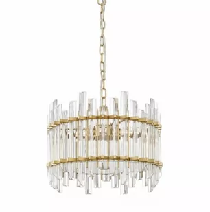 Alexandria lampa wisząca 6-punktowa złota P0556-06D-V7V7 - Lampy sufitowe - miniaturka - grafika 1