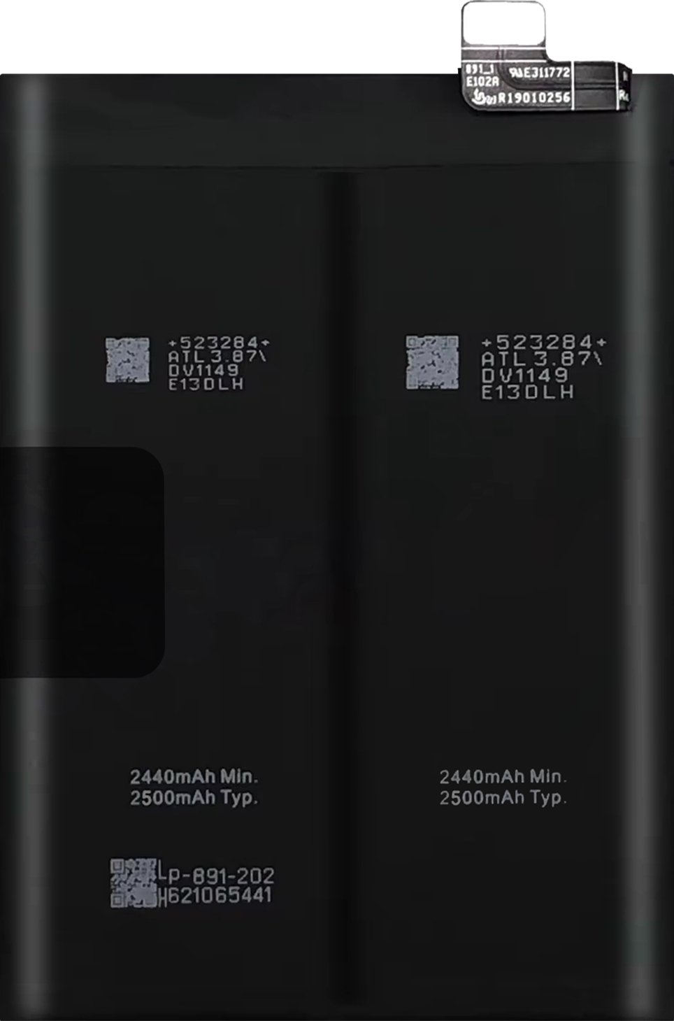 Clappio, bateria zastępcza do Oppo Find X5 Pro o pojemności 5000 mAh, czarna