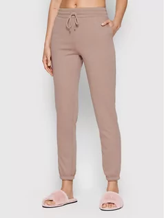 Spodnie sportowe damskie - Etam Spodnie dresowe Achile 6530766 Różowy Regular Fit L, M, S, XL, XS - grafika 1