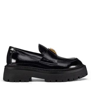 Loafersy Gino Rossi GESME-3596-24 Czarny - Półbuty damskie - miniaturka - grafika 1