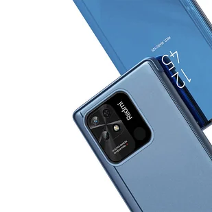 Clear View Case etui Xiaomi Redmi 10C pokrowiec z klapką czarne - Etui i futerały do telefonów - miniaturka - grafika 7