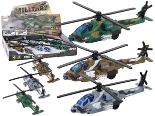 DLA DZIECI HELIKOPTER WOJSKOWY ŚMIGŁOWIEC DZWIEKI 1SZT - Samoloty i helikoptery - miniaturka - grafika 1