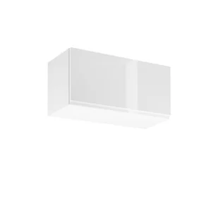 Szafka Górna Wisząca 1 Drzwi G80K Aspen Gała Meble White Połysk - Szafki kuchenne - miniaturka - grafika 1