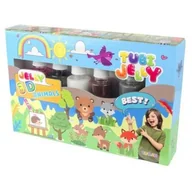 Zabawki kreatywne - Tuban Tubi Jelly Zwierzątka 6 kolorów) - miniaturka - grafika 1