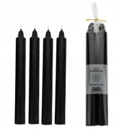 Świece - Świece intencyjne świece rytualne OCHRONA zestaw czarnych świec 4 sztuki - miniaturka - grafika 1
