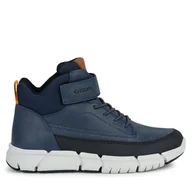 Buty dla chłopców - Kozaki Geox J Flexyper Boy J369BA 0CLFU C4002 S Granatowy - miniaturka - grafika 1