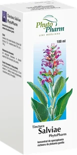 Herbapol Tinctura Salviae (Nalewka z szałwii) 100 g - Suplementy diety - miniaturka - grafika 1