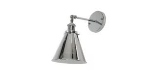Lumina Deco LAMPA ŚCIENNA KINKIET LOFTOWY CHROMOWANY RUBI W1 LDW B007-1 (CHR) - Lampy ścienne - miniaturka - grafika 1