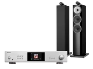 Zestawy stereo - Rotel S14 (srebrny) + 703 S3 (czarny) - miniaturka - grafika 1