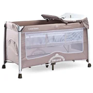 Łóżeczka i kojce - CARETERO ŁÓŻECZKO TURYSTYCZNE DELUXE BEIGE - miniaturka - grafika 1