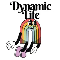 Pasmanteria - Naprasowanka streetwear tęcza dynamic life - miniaturka - grafika 1