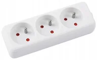 Listwy zasilające - OFFICE PRODUCTS Przedłużacz OFFICE PRODUCT, 3 gniazda, 1,5m, z uziemieniem, biały 13113121-14 - miniaturka - grafika 1