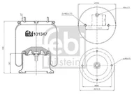 Układ zawieszenia - akcesoria - AIR SPRING WITH STEEL PISTON - miniaturka - grafika 1