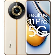 Telefony komórkowe - Realme 11 Pro 5G 8GB/256GB Dual Sim Beżowy - miniaturka - grafika 1