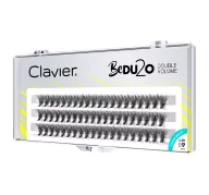 Sztuczne rzęsy i akcesoria - Clavier BeDU2O Sztuczne rzęsy kępki rzęsy, 9 mm - miniaturka - grafika 1